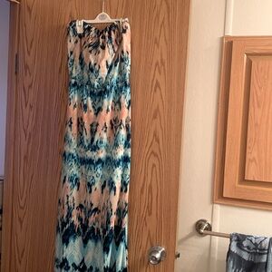 Ardene tye dye strapless dress XL
